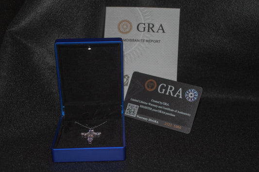 VVS MOISSANITE S925  –  ICE CROSS