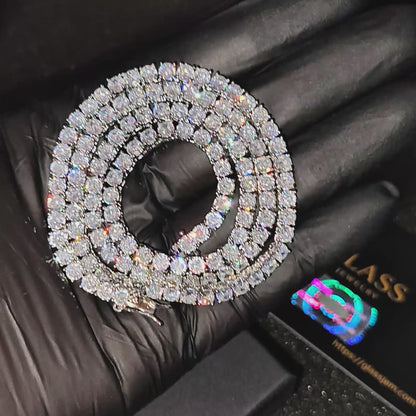 TENNIS CHAIN - Silver 4mm