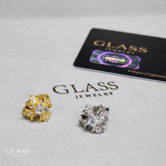 GLASS Fleur de Lis Pierce