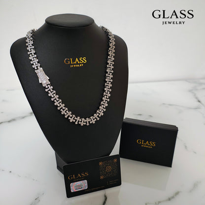 TRIPLE CROSS CHAIN – Silver