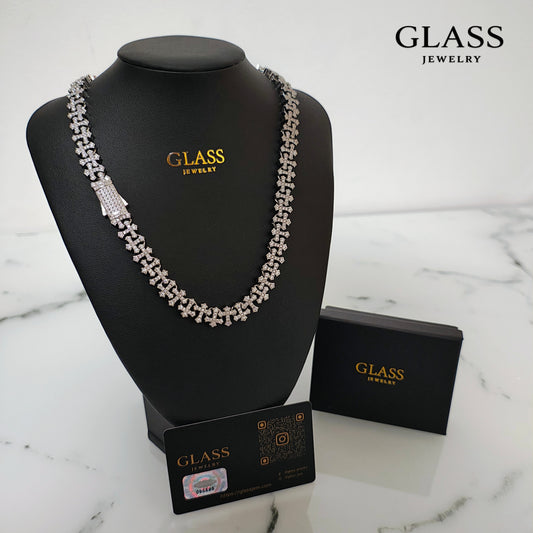 TRIPLE CROSS CHAIN – Silver