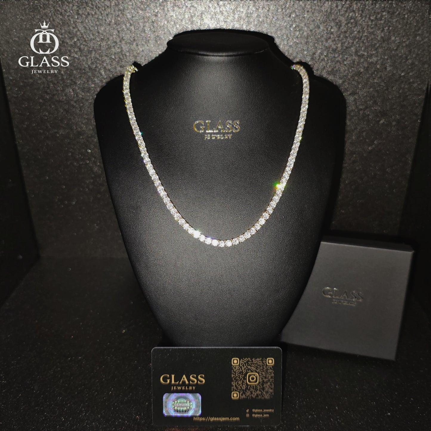 TENNIS CHAIN – Gold 4mm