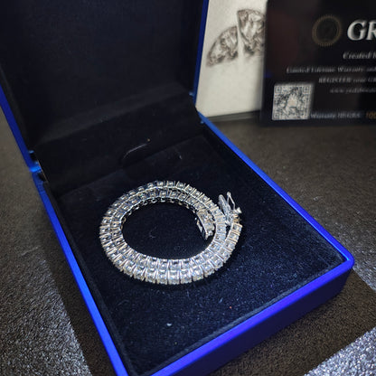 MOISSANITE　TENNIS BRACELET /  SILVER　3mm