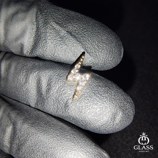 Mini ThunderPierce ｜ 5AZirconia SilverColor