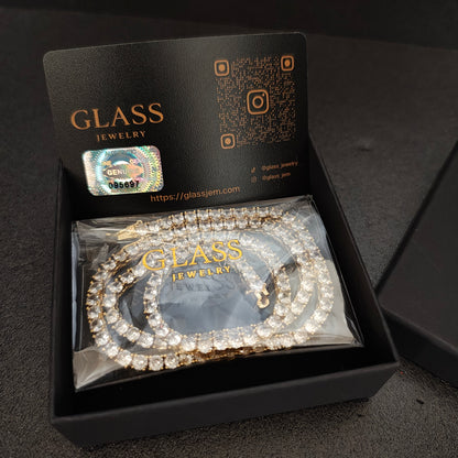 TENNIS CHAIN – Gold 4mm