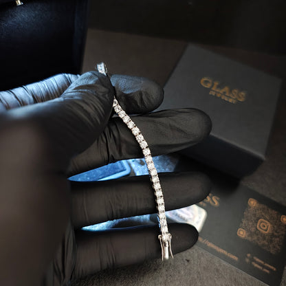 TENNIS BRACELET SILVER 3mm