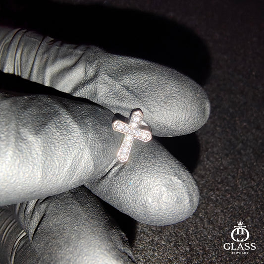 Mini CrossPierce｜5AZilconia SilverColor