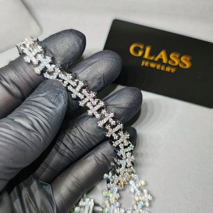 TRIPLE CROSS CHAIN – Silver